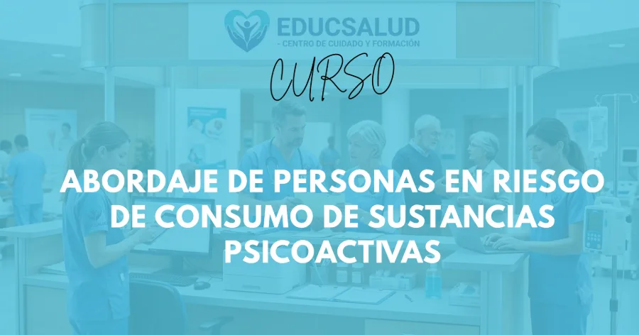 Portada del curso Abordaje De Personas En Riesgo De Consumo De Sustancias Psicoactivas