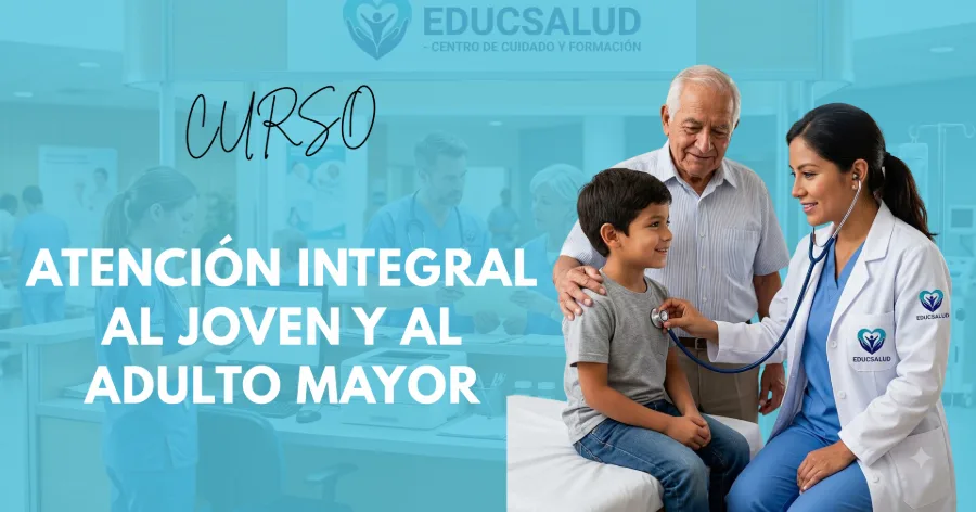 Portada del curso Atención Integral al Joven y al Adulto Mayor