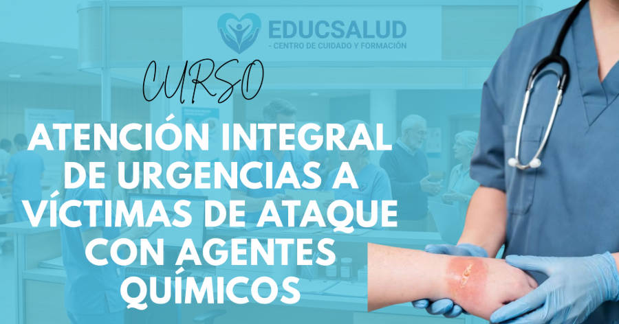 Portada del curso Atención Integral De Urgencias A Víctimas De Ataque Con Agentes Químicos