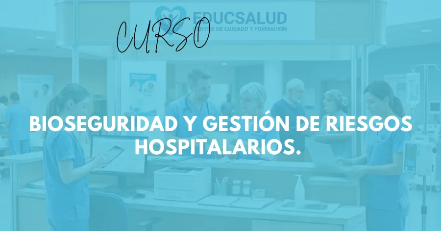 Portada del curso Bioseguridad y Gestión de Residuos Hospitalarios 
