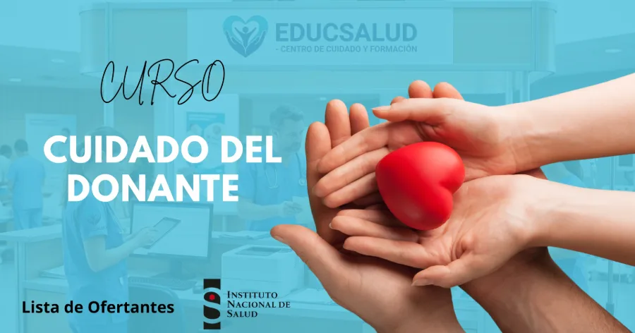Portada del curso Curso Cuidado del Donante