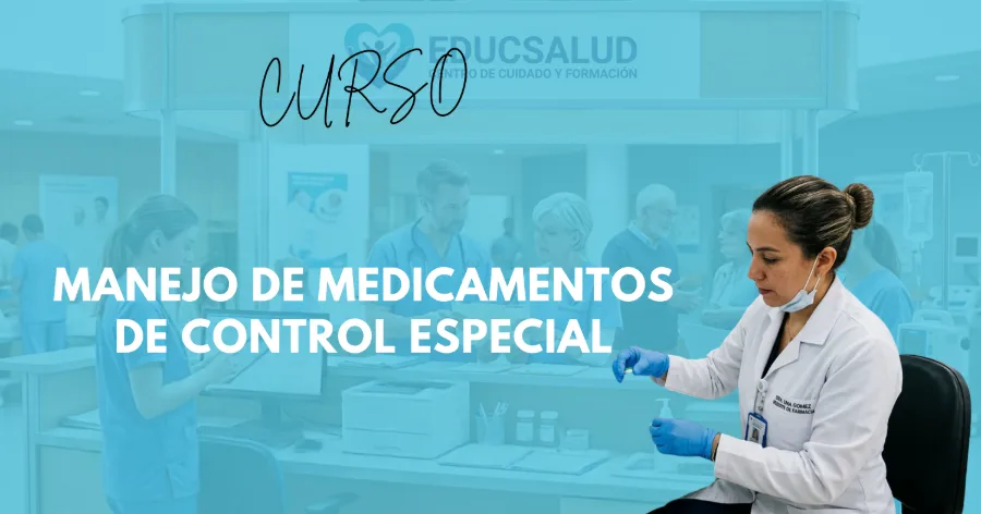 Portada del curso Manejo de Medicamentos de Control Especial