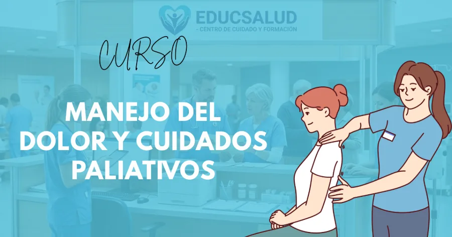 Portada del curso Manejo del Dolor y Cuidados paliativos