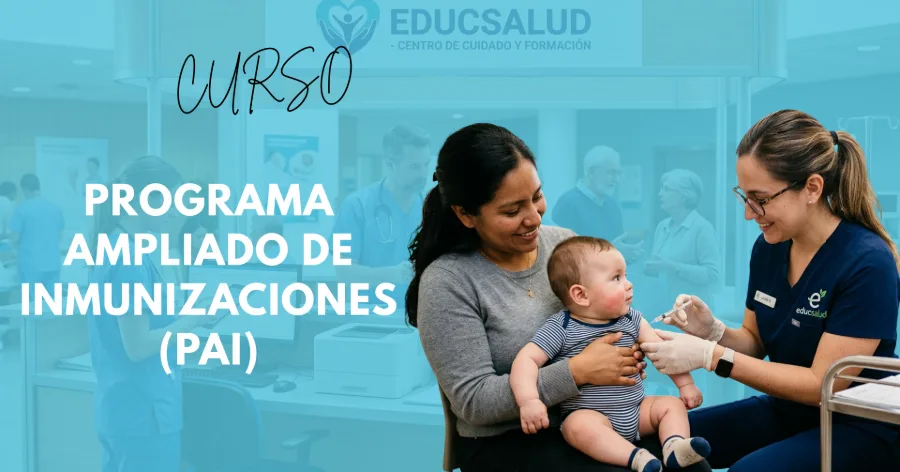 Portada del curso Programa Ampliado de Inmunizaciones (PAI)