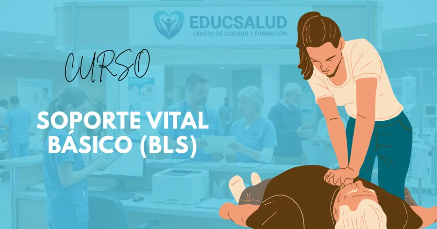 Portada del curso Soporte Vital Básico (BLS)