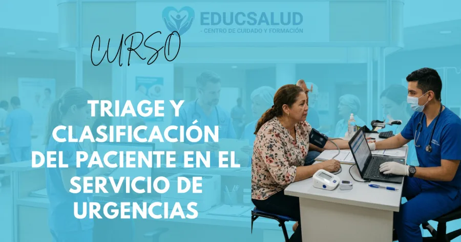 Portada del curso Triage y Clasificación del Paciente en el Servicio de Urgencias