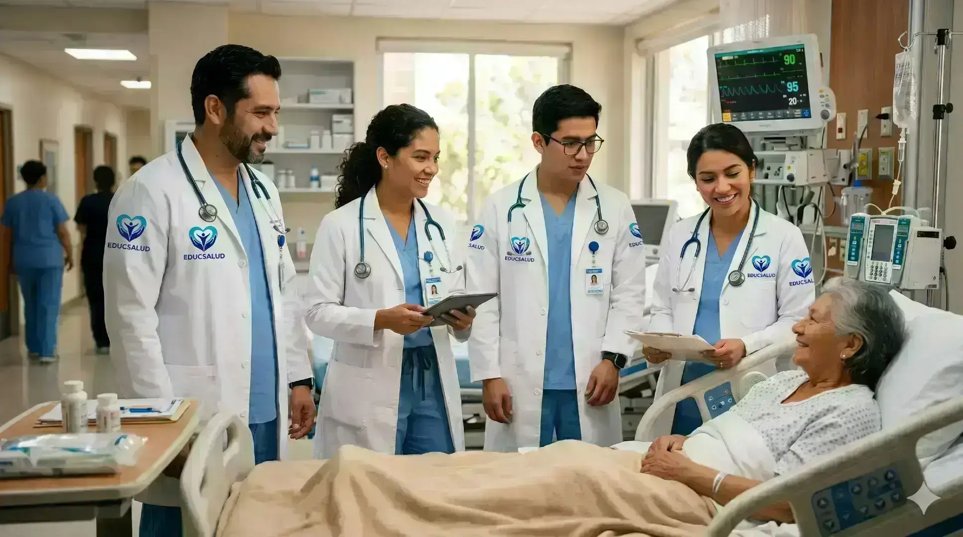 Imagen de fondo de Educsalud: ambiente de formación en salud. Cursos Virtuales en Salud